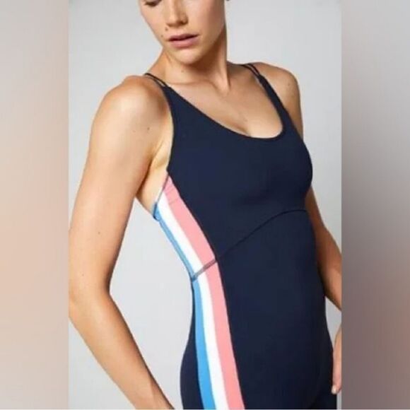 Four Laps Elevate Onesie - Cerulean Athletic onesie - Picture 6 of 11